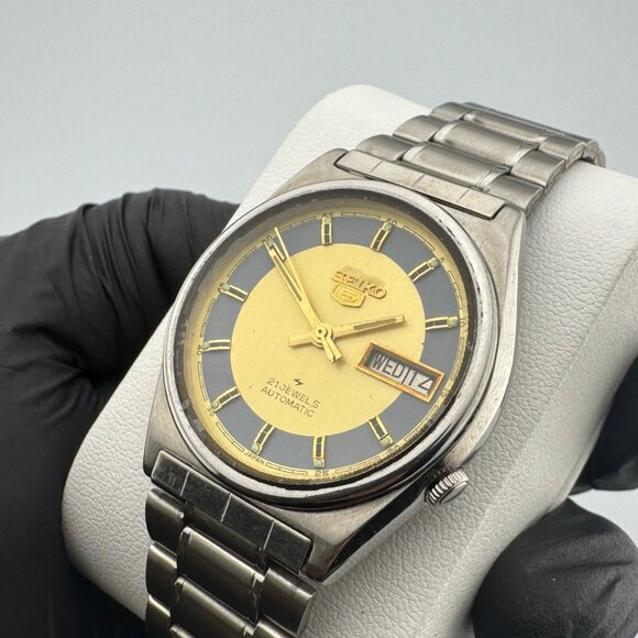 Seiko 5 Automatic 21 Jewels - Vintage Wrist Watch - Made in Japan - Picture 5 of 6